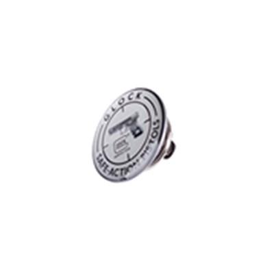 Brosch Glock pin silver